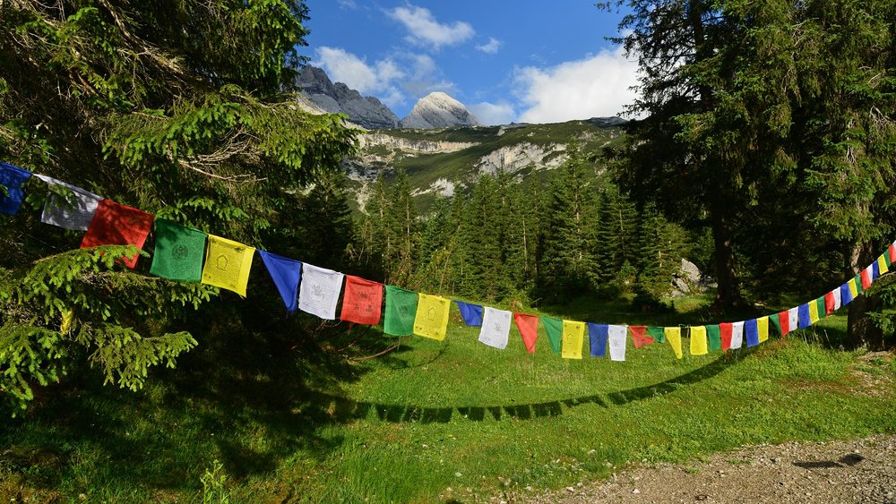 Wochenendtour bei Pfronten, Blick zur Zugspitze