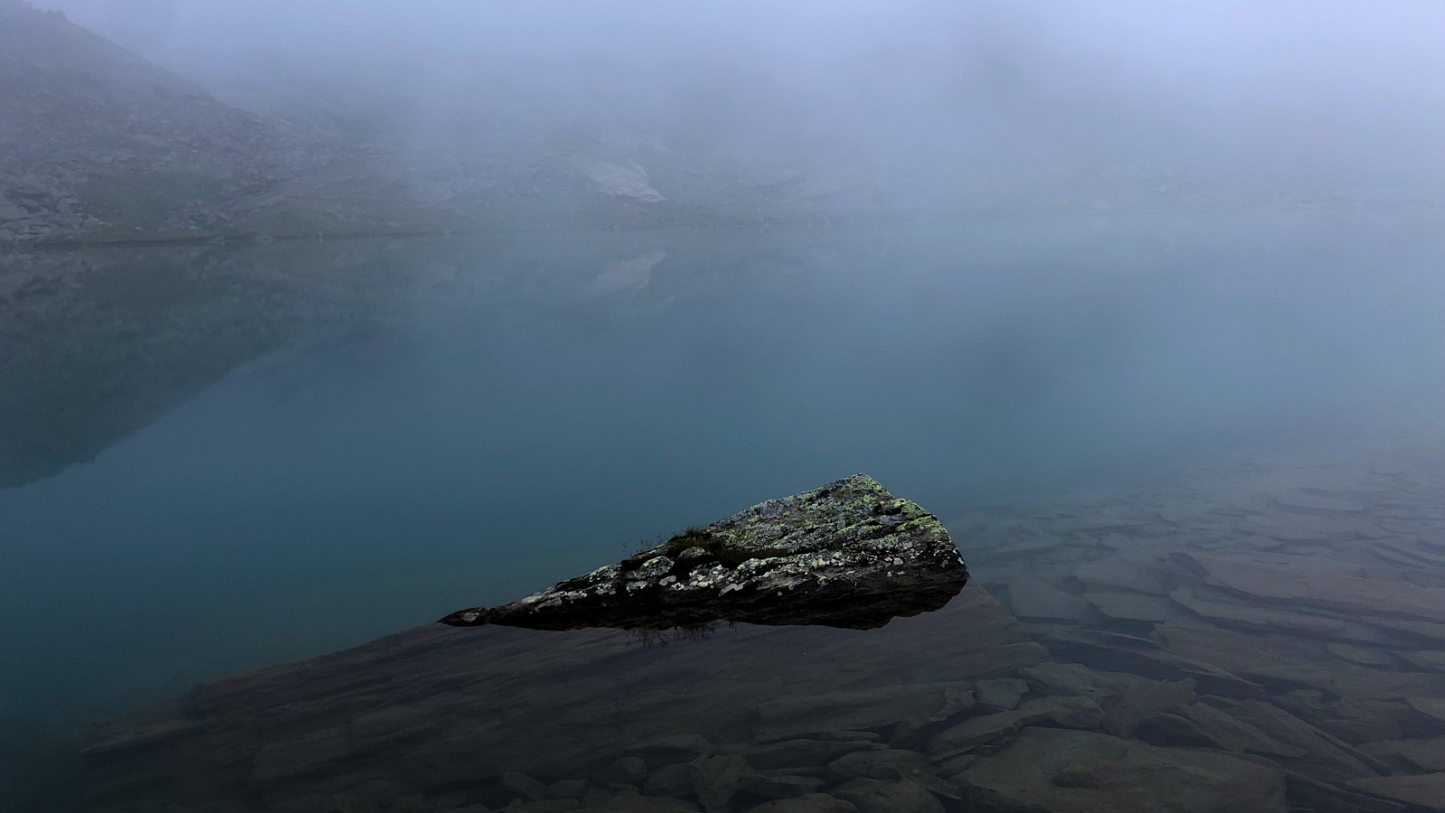 See im Nebel