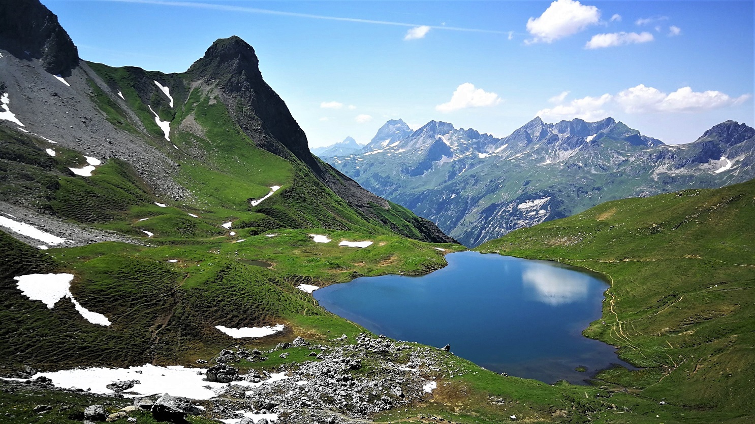 Alpenüberquerung am Rappensee