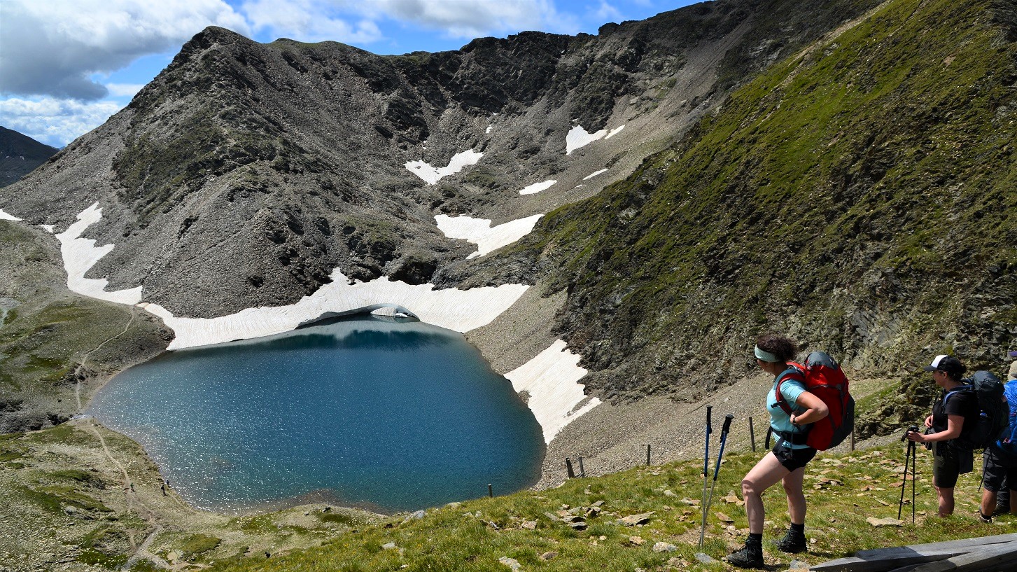 Alpenüberquerung Drei Zinnen: Degenhornsee