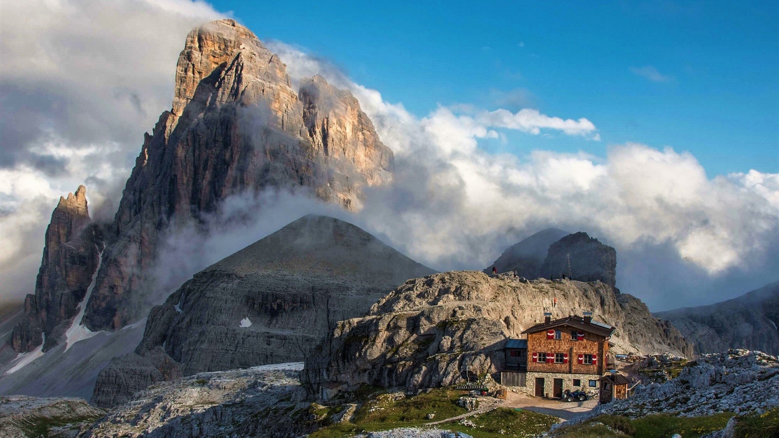 Büllejochhütte, Alpenüberquerung Köngisee Drei Zinnen