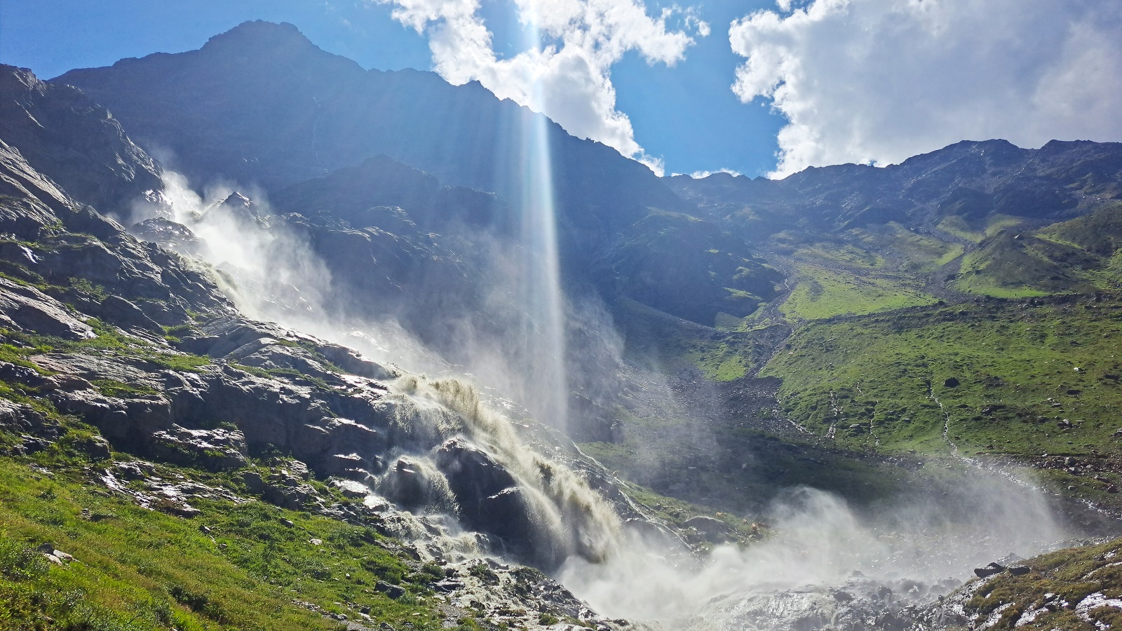 Wasserfall  Braunschweiger Hütte