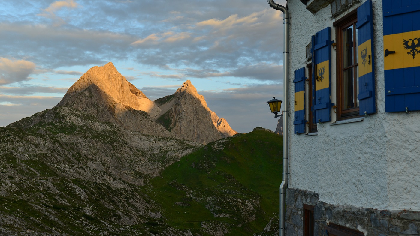 Weißschrofenspitze und Fallersteisspitze