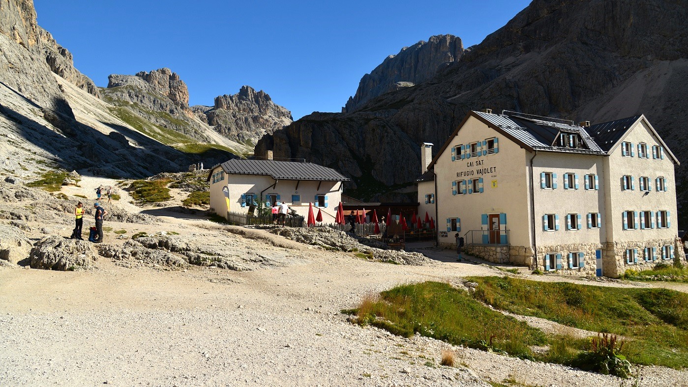 Dolomiten Tour: Vajoletthuette