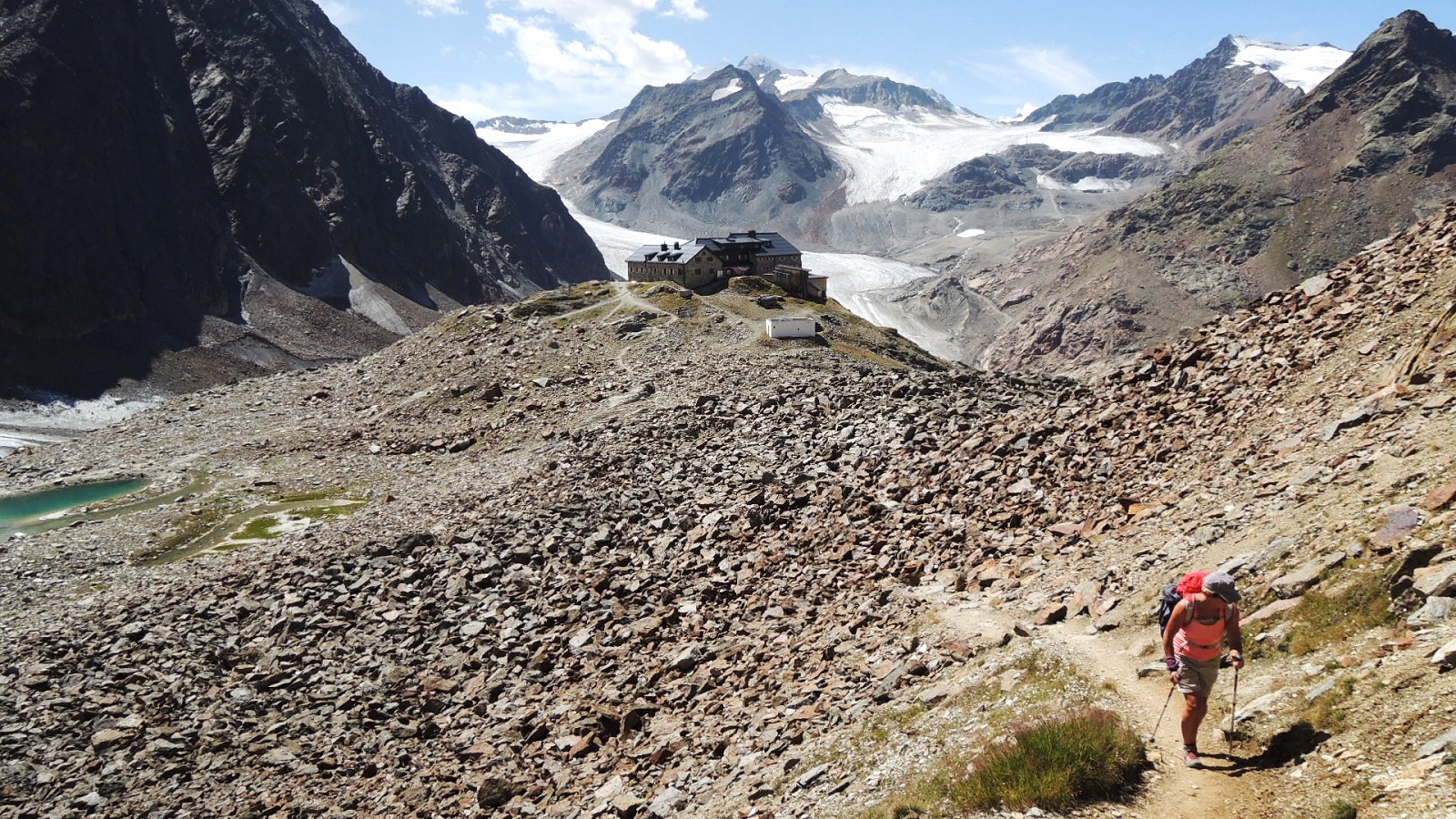 Alpenüberquerung Braunschweiger Hütte