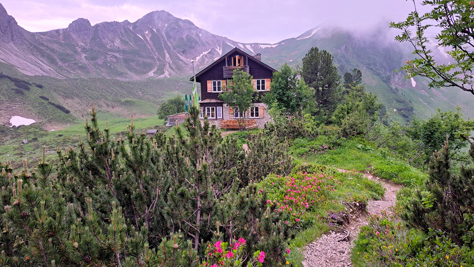 Landsberger Hütte im Tannheimer Tal