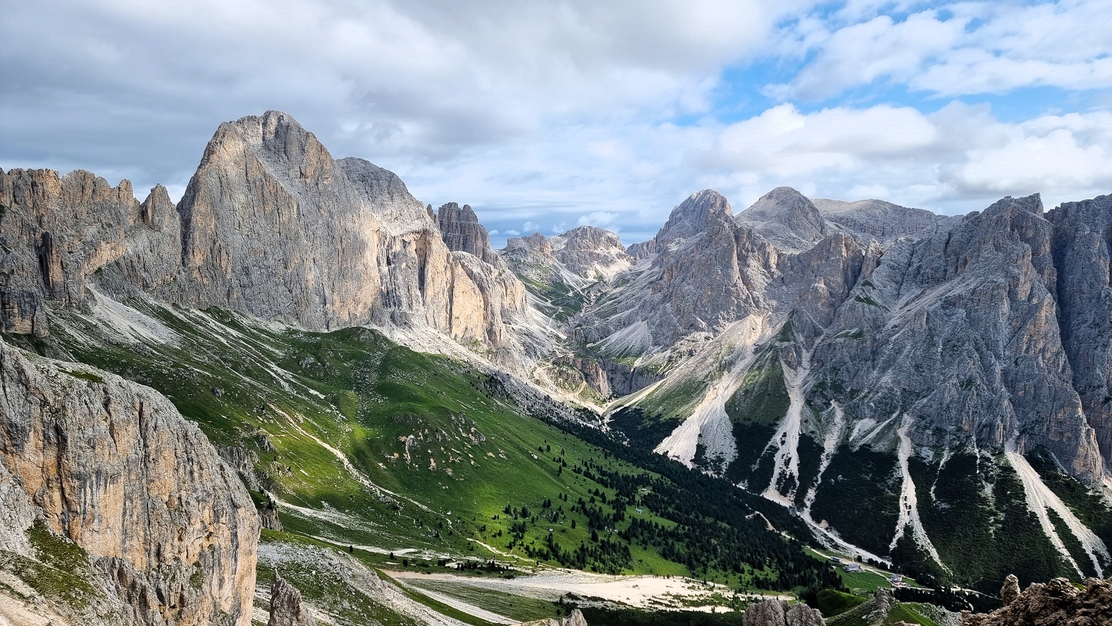 Landschaft Dolomitenhöhenweg