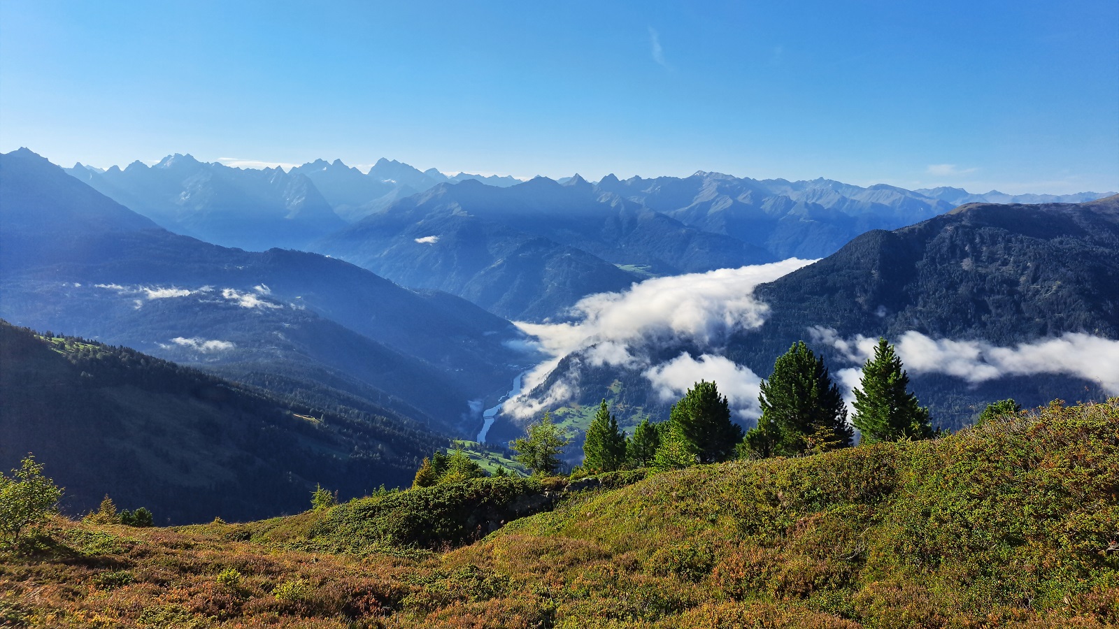 Alpenüberquerung: Venet Panoramaweg