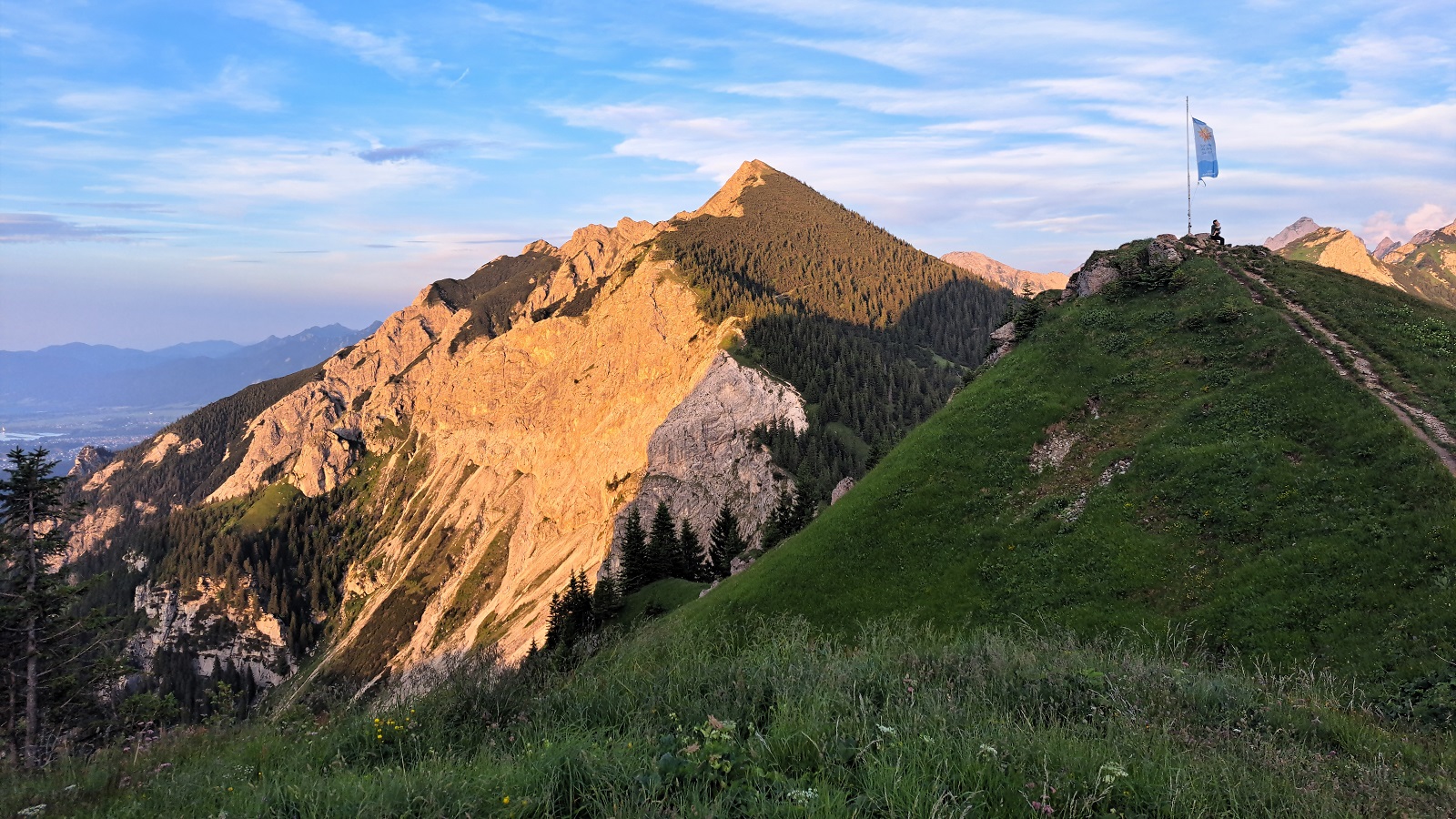 Wandern mit Kinder - Bad Kissinger Hütte