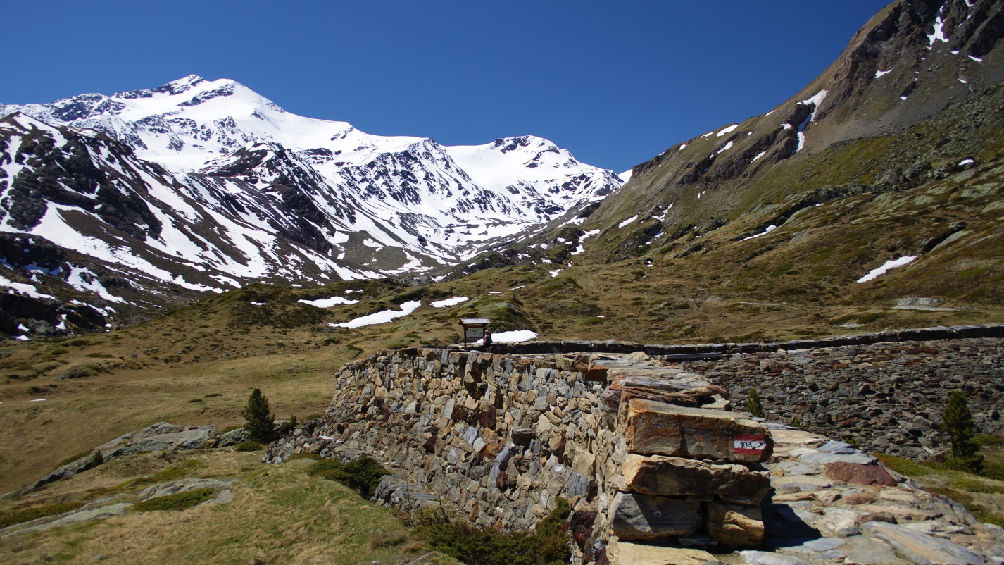 Oberhalb der Zufallhütte