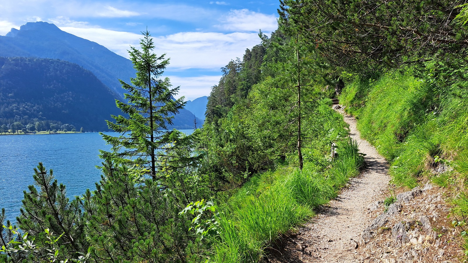 Wanderweg am Achensee