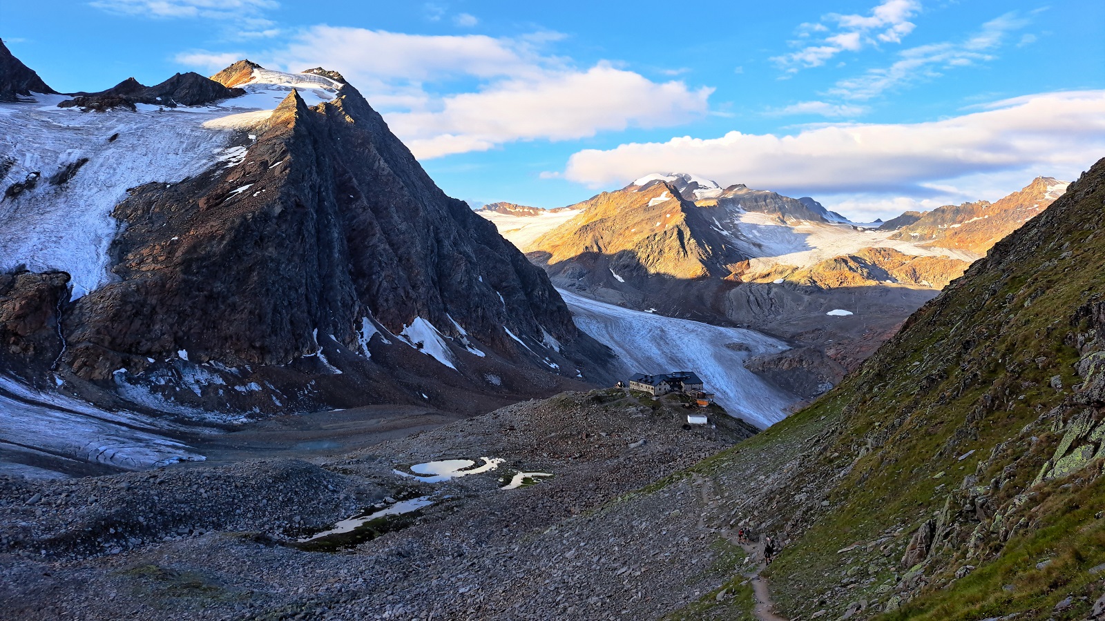 Auf dem E5 nach der Braunschweiger Hütte