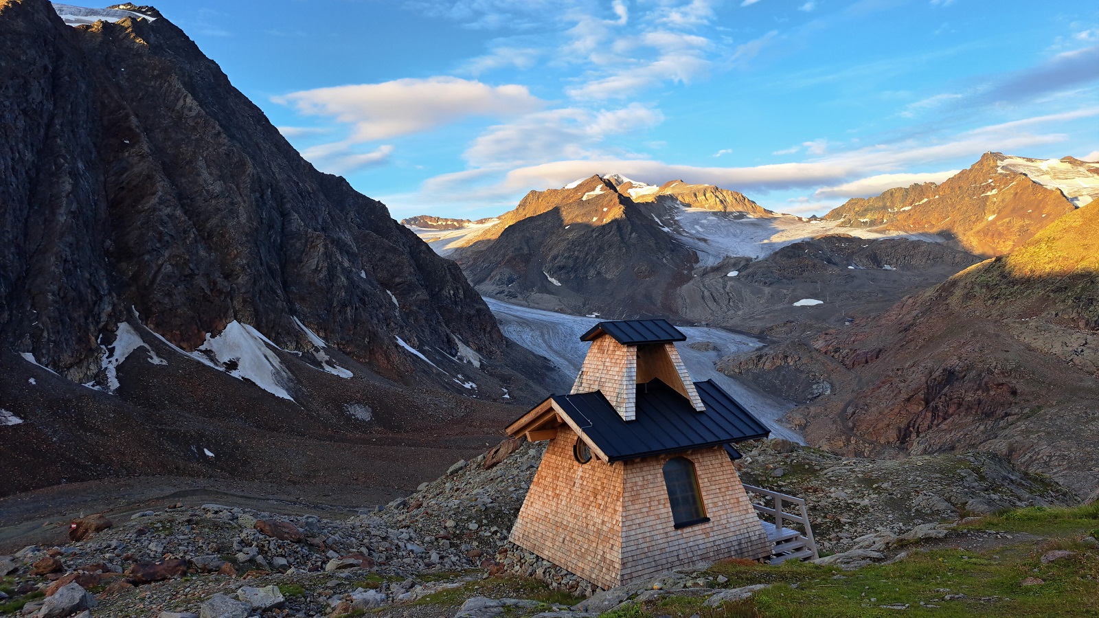 Morgenstimmung Braunschweiger Hütte